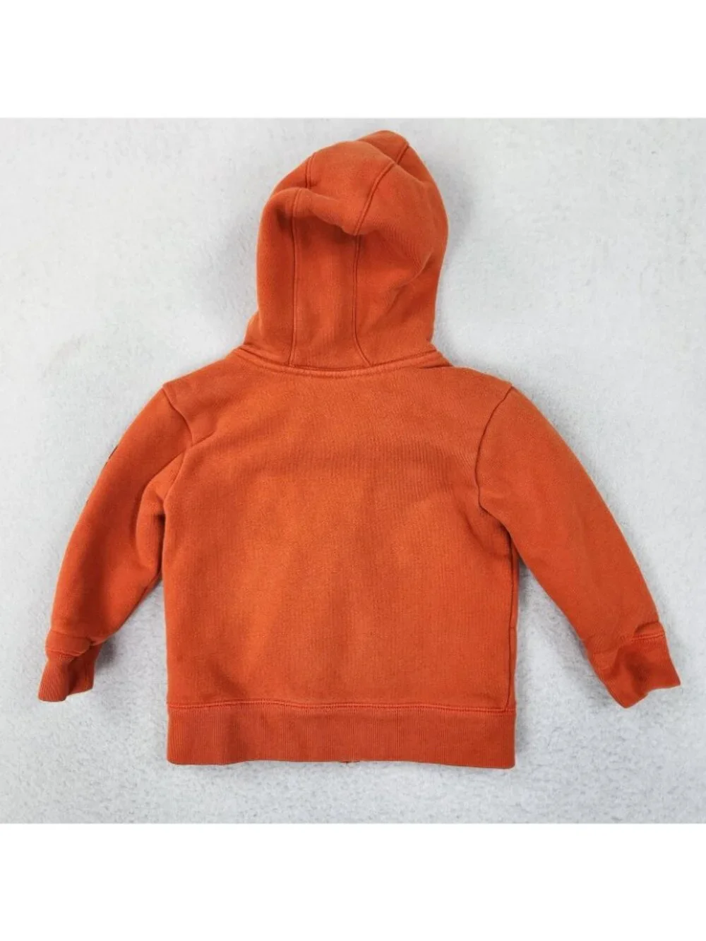 Carhartt Jacket Boys 24M Orange Hooded Hoodie Full Zip Realtree Camo Lined